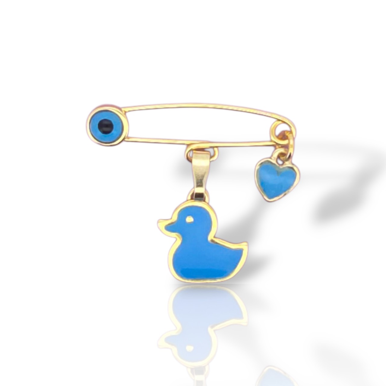 Παιδικό φυλαχτό απο ασήμι 925° επιχρυσωμένο (code L0082237)